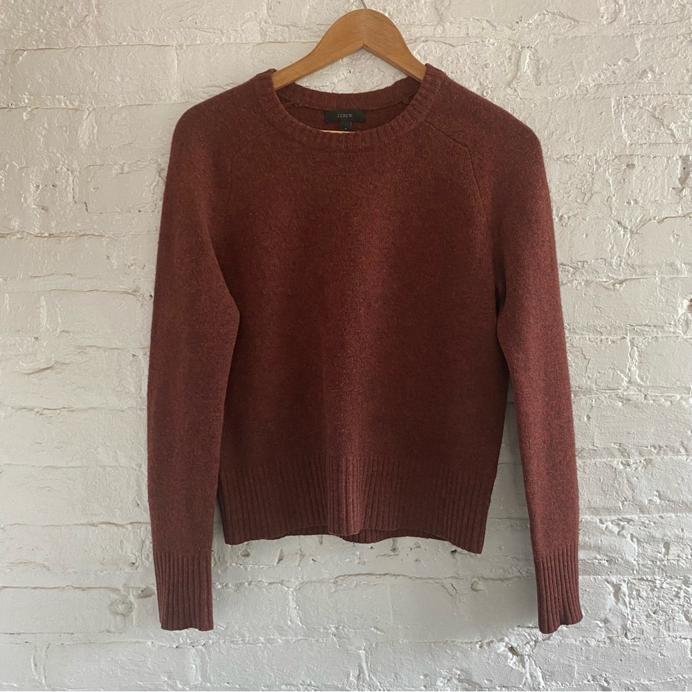 J. Crew Classic Wool Crew Neck Sweater